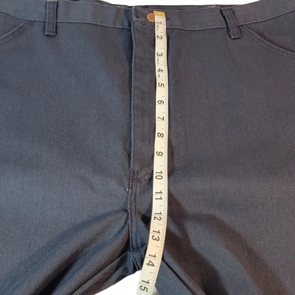 Big Ben Vintage Workwear Jobcore Heavy Canvas Dark Blue Work Pants Men's 40x34 - Picture 15 of 16